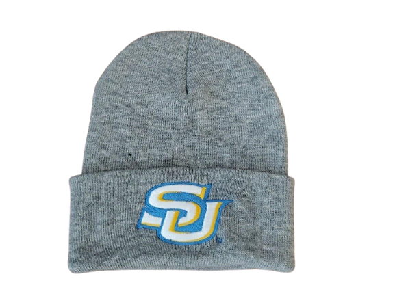 Southern University Logo Cuffed Knit Hat - 3 colors