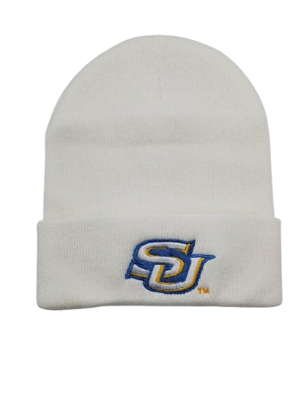 Southern University Logo Cuffed Knit Hat - 3 colors