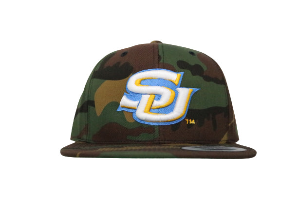 SU Snapback Hat - Camo